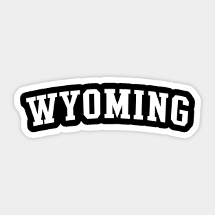 Wyoming Sticker